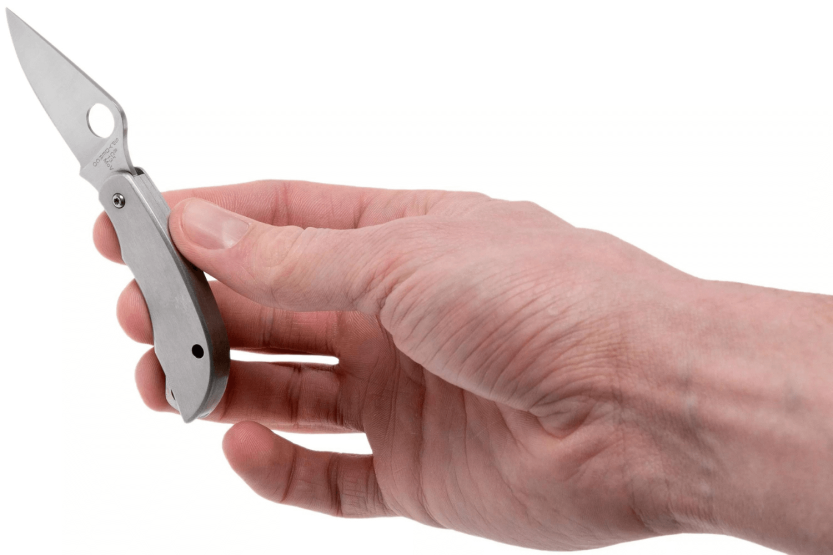 Spyderco Clipitool C169P folding knife 6.5cm steel handle + chisel