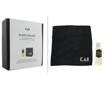 Kit de cuidado de cuchillos de cocina KAI - Aceite + Microfibra