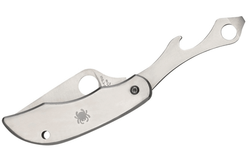 Spyderco Clipitool C175P vouwmes 6,5cm stalen handvat + flesopener