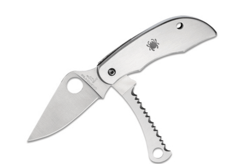 Spyderco Clipitool C176PS coltello pieghevole 6,5 cm manico in acciaio + sega