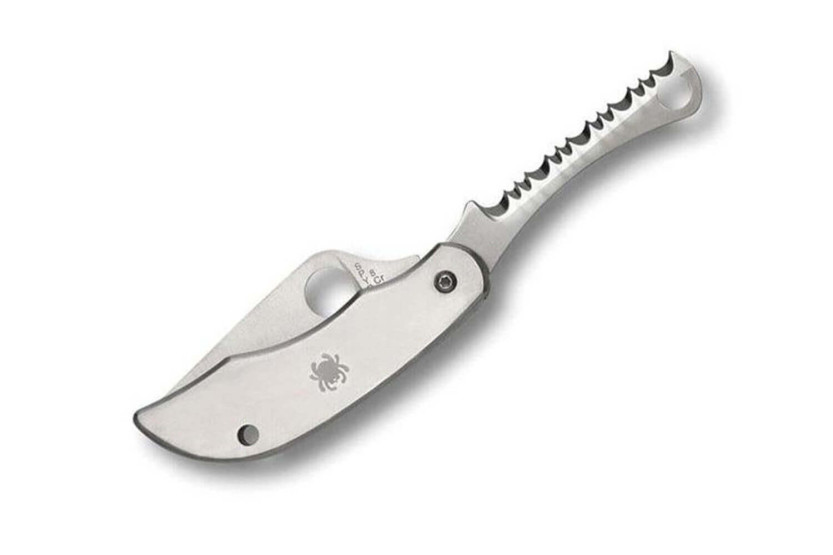 Klappmesser Spyderco Clipitool C176PS Stahlgriff 6,5cm + Säge