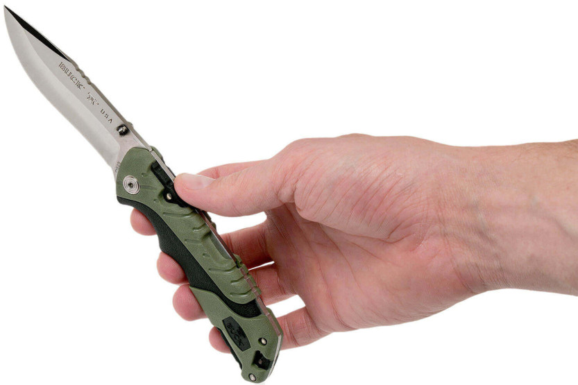 Klappmesser BUCK PURSUIT LARGE 0659GRS Nylon / Glasfaser Griff 12,7cm + Etui