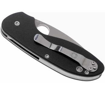 Spyderco Efficient C216GP vouwmes 10.4cm zwart G10 handvat 2