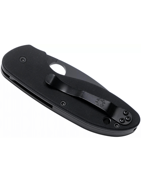 Spyderco Efficient C216GPBBK folding knife 10.4cm black G10 handle