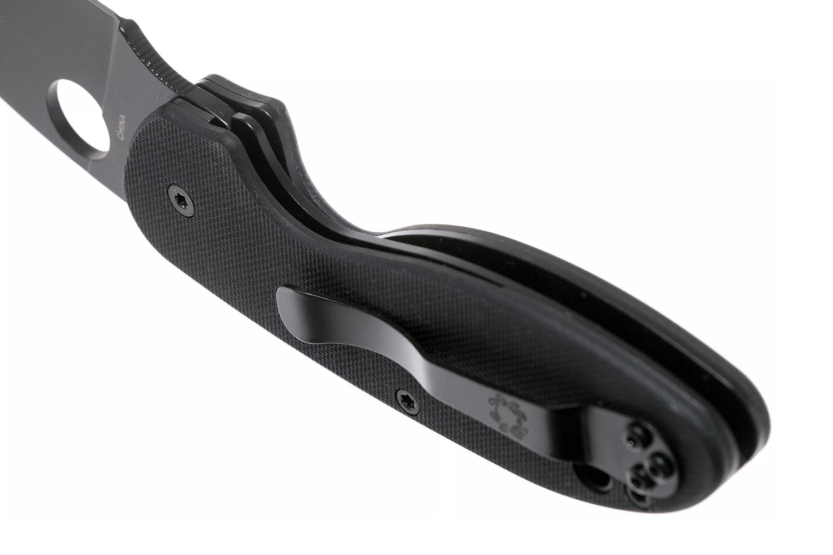 Spyderco Efficient C216GPBBK folding knife 10.4cm black G10 handle