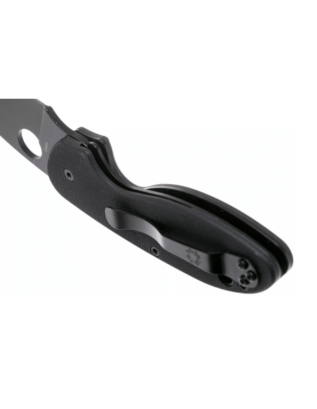 Spyderco Efficient C216GPBBK folding knife 10.4cm black G10 handle