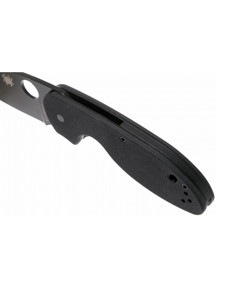 Spyderco Efficient C216GPBBK folding knife 10.4cm black G10 handle
