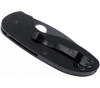 Spyderco Efficient C216GPSBBK taittoveitsi 10.4cm musta G10 kahva 2