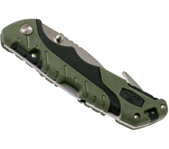 BUCK PURSUIT LARGE GUTHOOK 0660GRG taittoveitsi 12.6cm nylon/lasikuitukahva + tuppi 2