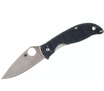 Spyderco Polestar C220GPGY fällkniv 11,5cm grå G10-handtag