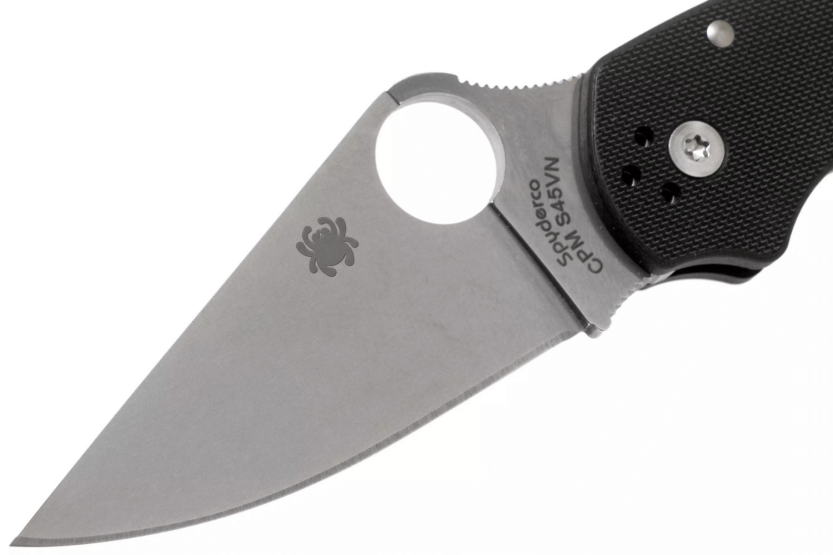 Spyderco Para 3 C223GP fällkniv 10,9cm svart G10-handtag