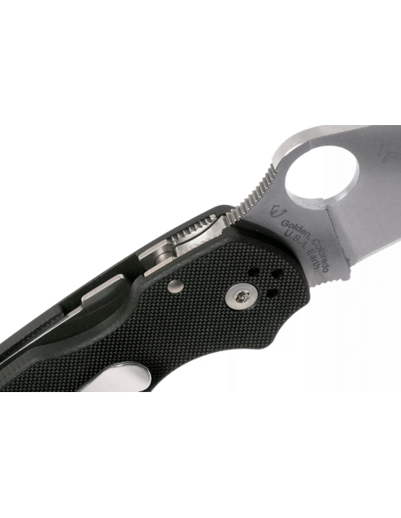Spyderco Para 3 C223GP foldekniv 10,9 cm sort G10-håndtag