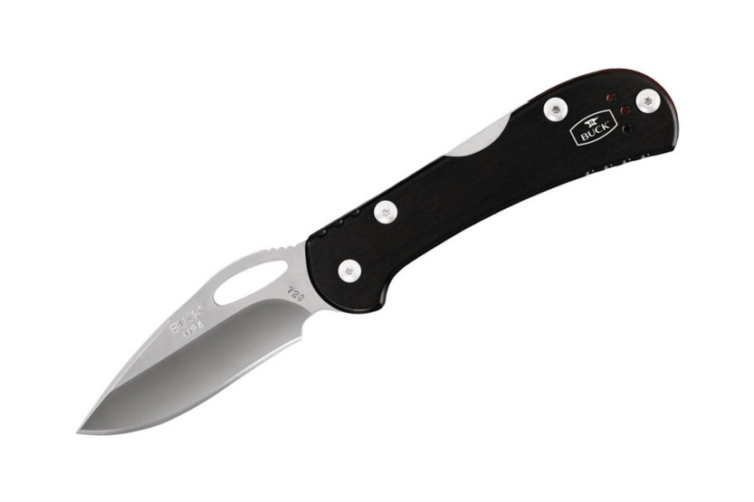 BUCK MINI SPITFIRE 0726 fällkniv 9,7cm aluminiumhandtag