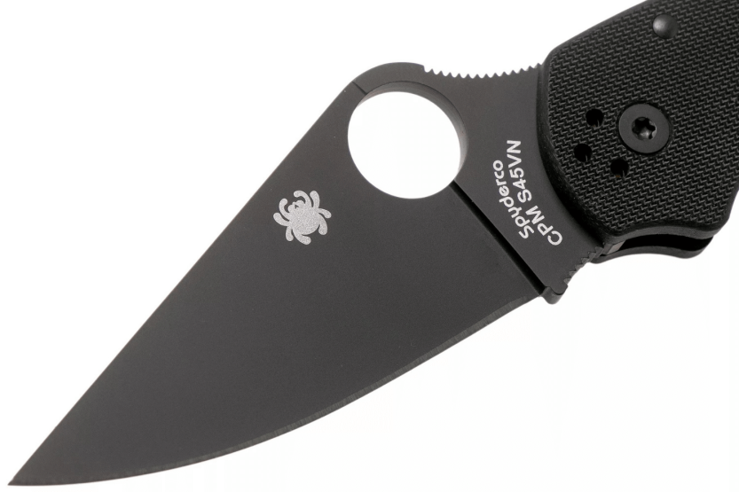 Spyderco Para 3 C223GPBK folding knife 10.9cm black G10 handle