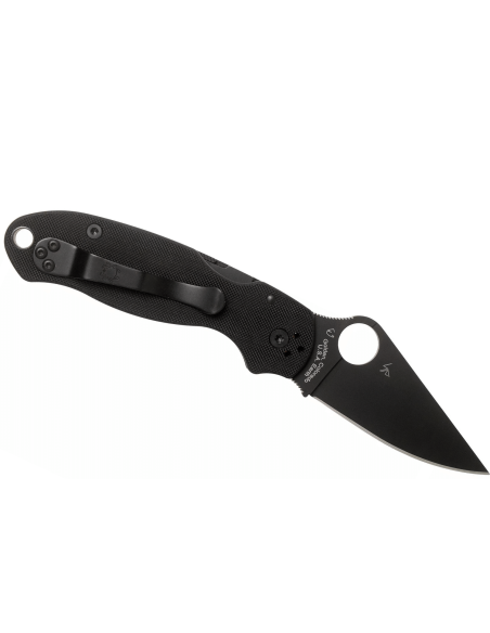 Spyderco Para 3 C223GPBK folding knife 10.9cm black G10 handle