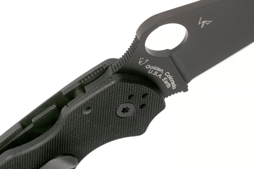 Klappmesser Spyderco Para 3 C223GPBK Griff aus G10 schwarz 10,9cm