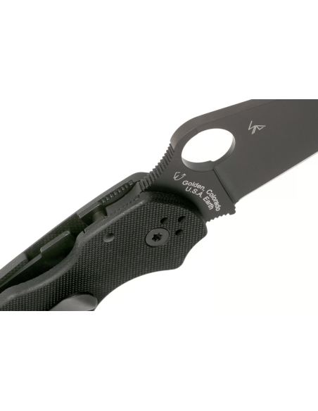 Spyderco Para 3 C223GPBK foldekniv 10,9 cm med svart G10-håndtak