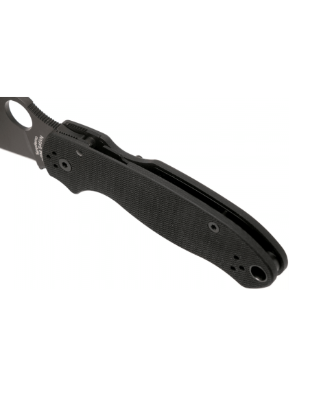 Spyderco Para 3 C223GPBK taittoveitsi 10.9cm musta G10 kahva
