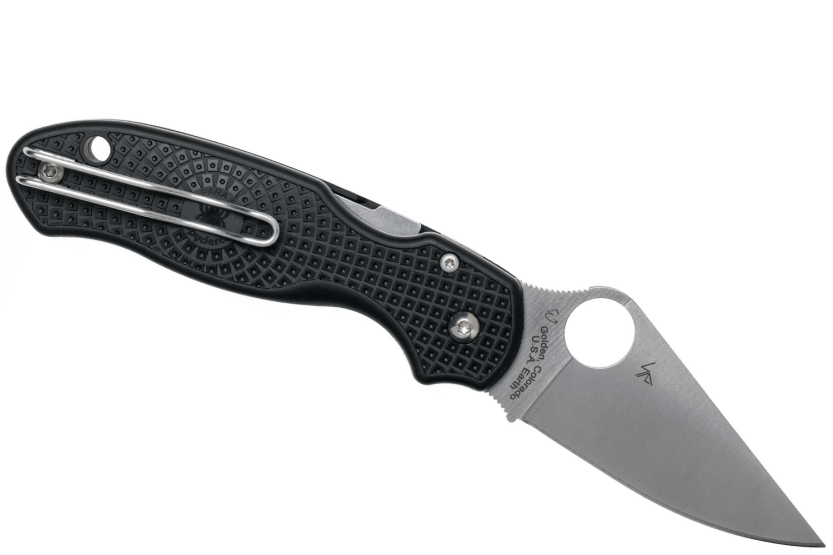 Navaja Spyderco Para 3 C223PBK mango de nylon/fibra de vidrio negro 10.9cm
