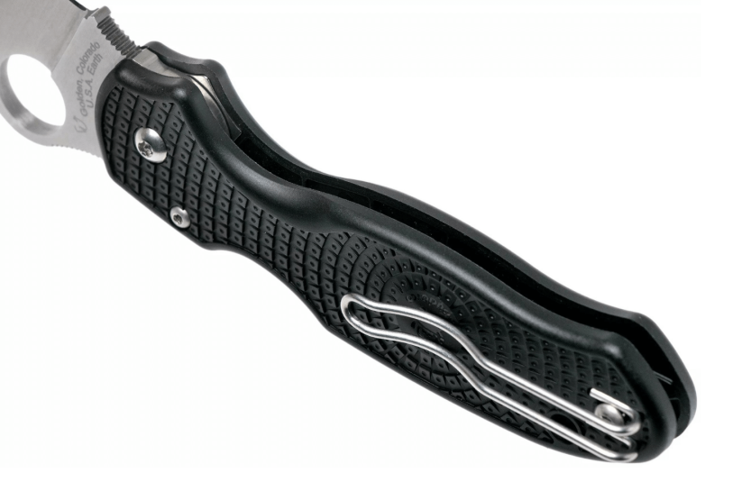Klappmesser Spyderco Para 3 C223PBK Nylon/Glasfaser Griff schwarz 10,9cm
