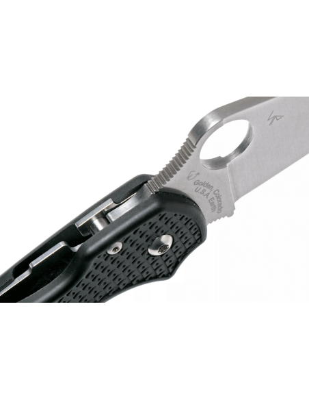 Klappmesser Spyderco Para 3 C223PBK Nylon/Glasfaser Griff schwarz 10,9cm