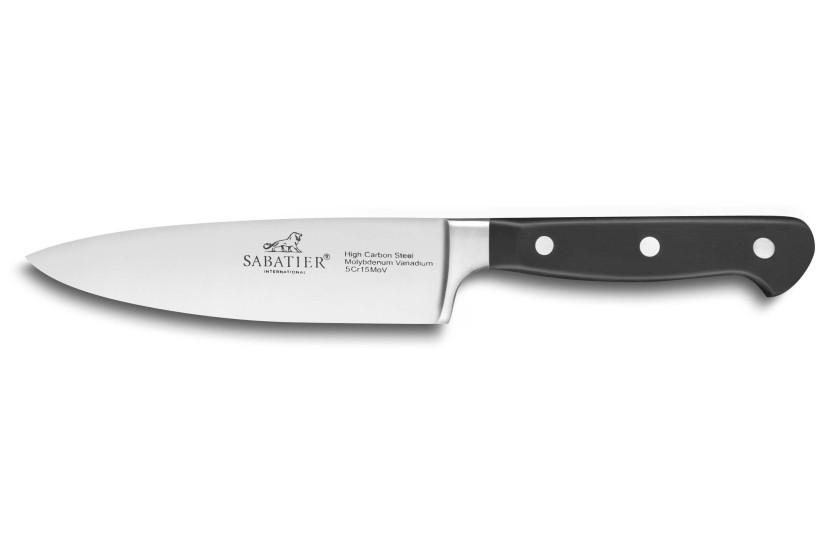 Sabatier International Pluton kokkekniv 15cm 3 nagler håndtak
