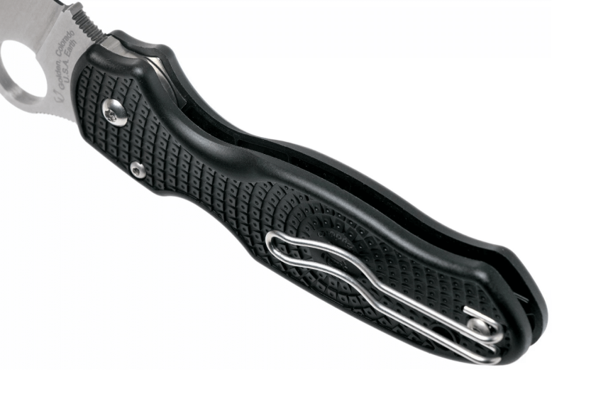 Spyderco Para 3 C223SBK fällkniv svart nylon/glasfiberhandtag 10,9cm