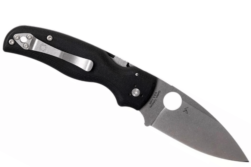 Navaja Spyderco Shaman C229GP 11.9cm mango G10 negro