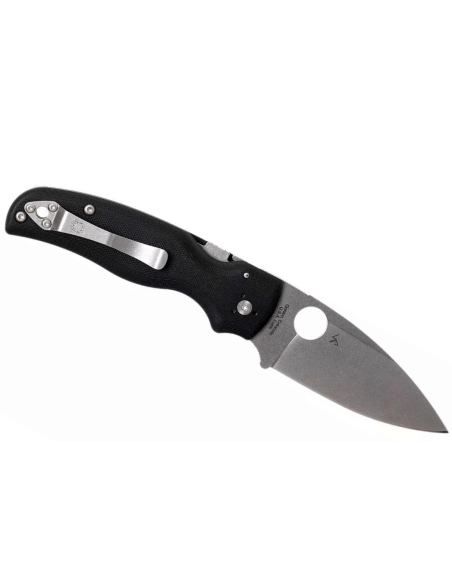 Spyderco Shaman C229GP folding knife 11.9cm black G10 handle