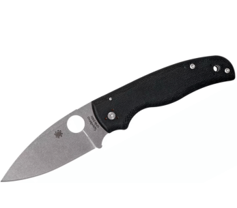 Spyderco Shaman C229GP foldekniv 11,9 cm sort G10-håndtag