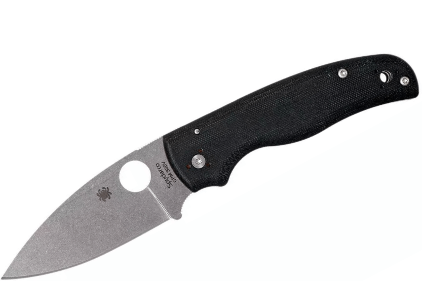 Spyderco Shaman C229GP foldekniv 11,9 cm sort G10-håndtag