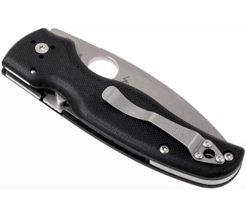 Navaja Spyderco Shaman C229GP 11.9cm mango G10 negro 2