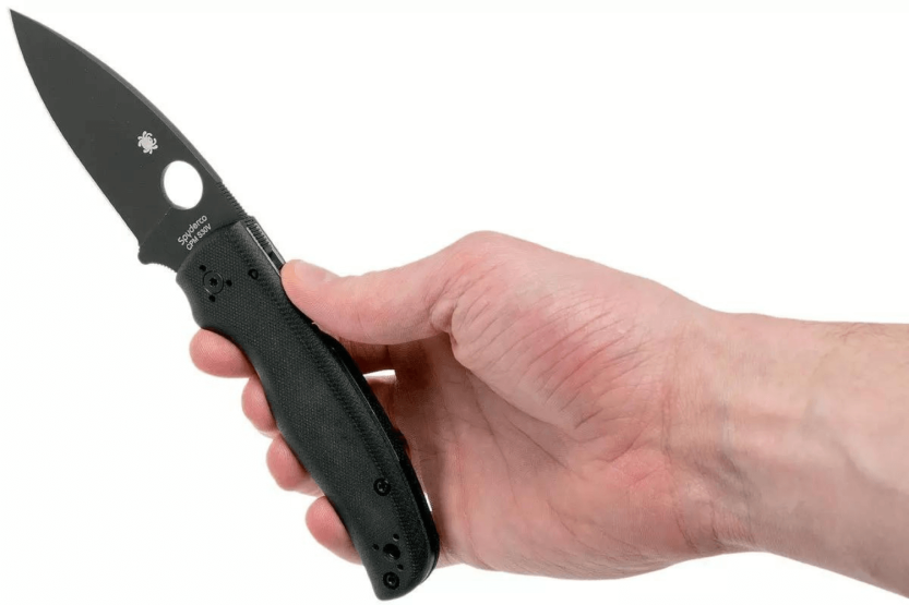 C229GPBK Spyderco Shaman coltello pieghevole con manico in G10