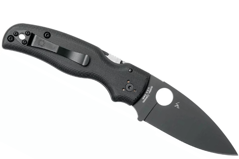 C229GPBK Spyderco Shaman coltello pieghevole con manico in G10