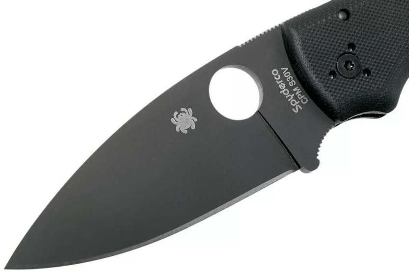 C229GPBK Coltello pieghevole Spyderco Shaman con manico in G10