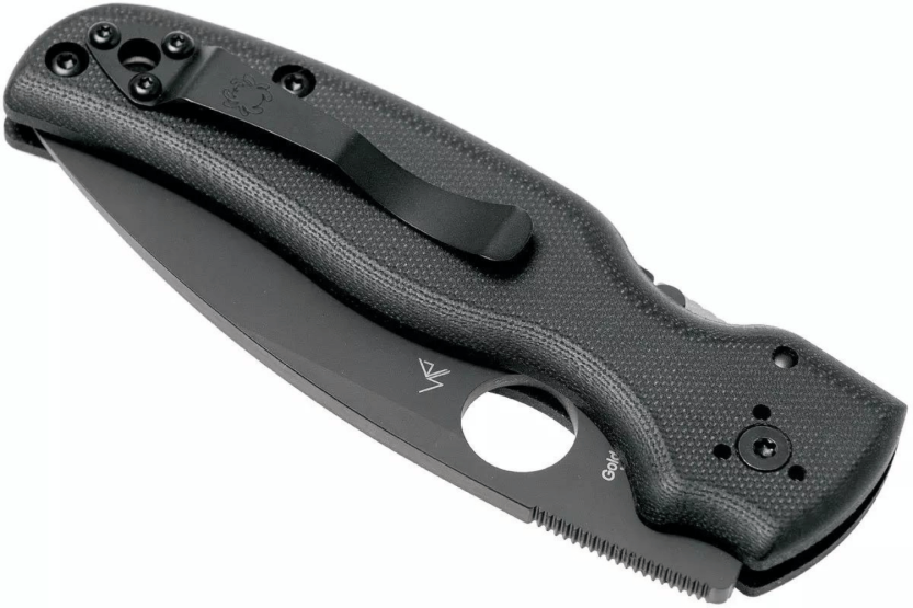 C229GPBK Spyderco Shaman coltello pieghevole con manico in G10
