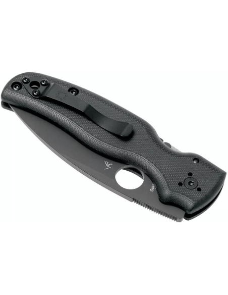 C229GPBK Spyderco Shaman coltello pieghevole con manico in G10