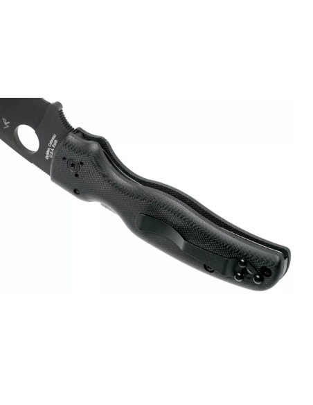 C229GPBK Spyderco Shaman coltello pieghevole con manico in G10