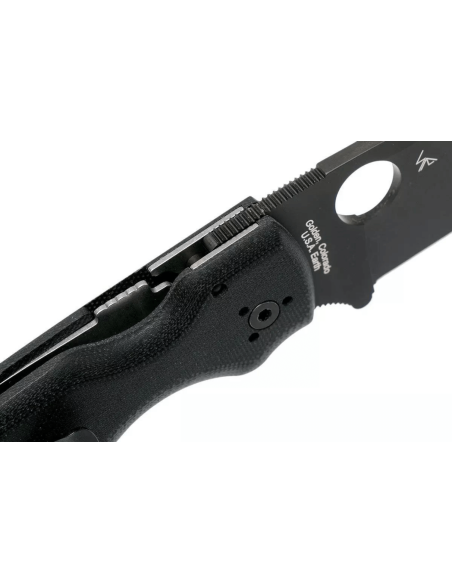 C229GPBK Spyderco Shaman coltello pieghevole con manico in G10