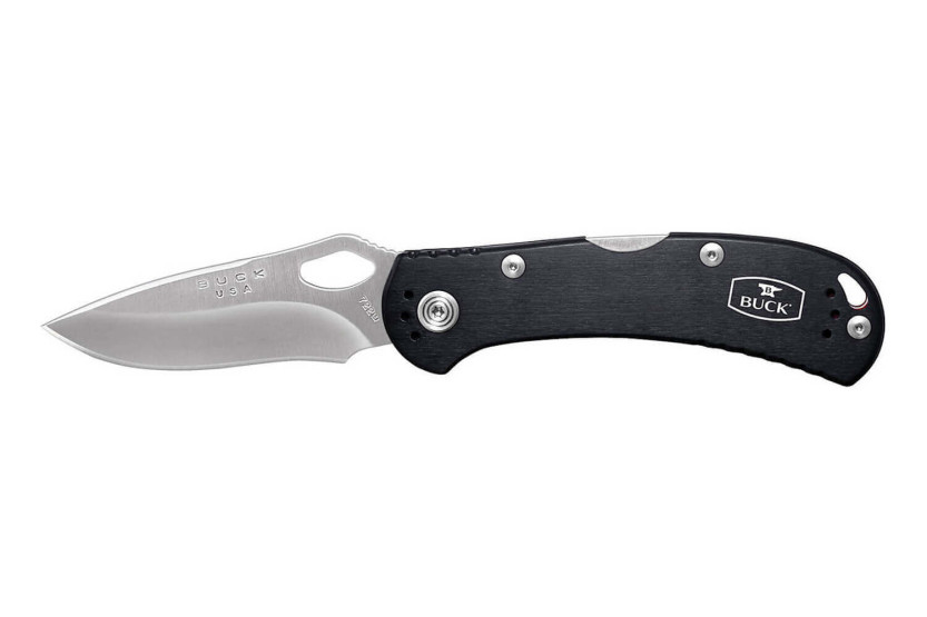 0722BKS1 Cuchillo plegable BLACK BUCK SPITFIRE con mango de aluminio de 11cm