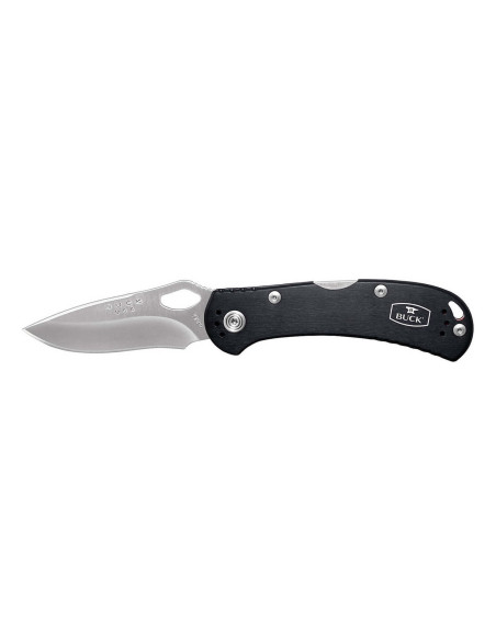 0722BKS1 Cuchillo plegable BLACK BUCK SPITFIRE con mango de aluminio de 11cm