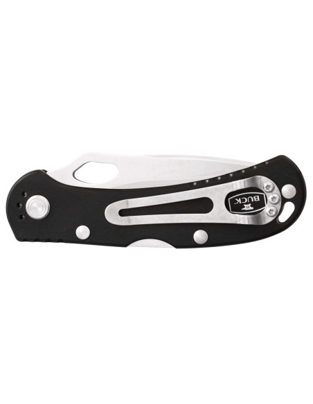 0722BKS1 Cuchillo plegable BLACK BUCK SPITFIRE con mango de aluminio de 11cm