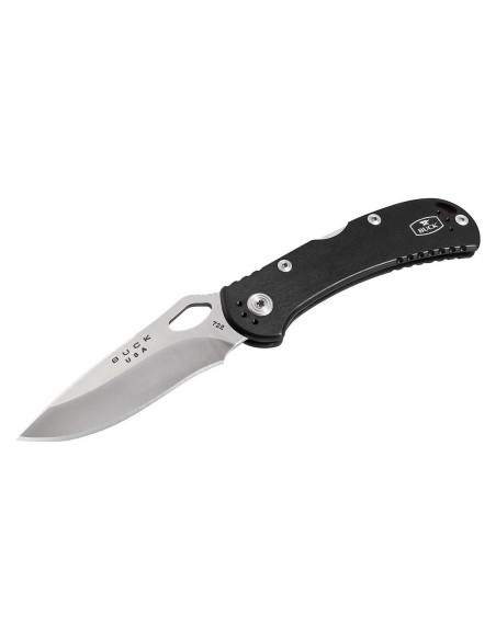 0722BKS1 Cuchillo plegable BLACK BUCK SPITFIRE con mango de aluminio de 11cm