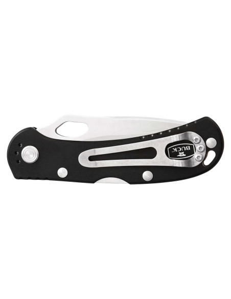 0722BKS1 Cuchillo plegable BLACK BUCK SPITFIRE con mango de aluminio de 11cm