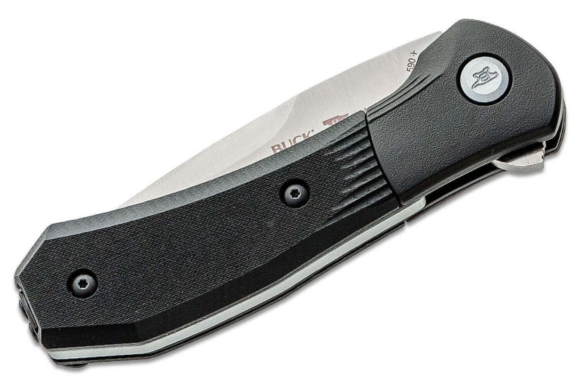 0722BKS1 Cuchillo plegable BLACK BUCK SPITFIRE con mango de aluminio de 11cm