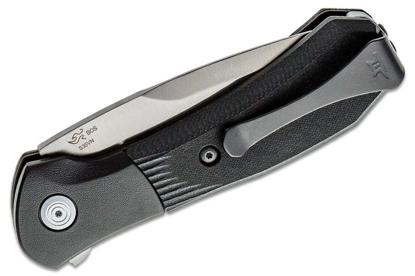 0722BKS1 Cuchillo plegable BLACK BUCK SPITFIRE con mango de aluminio de 11cm