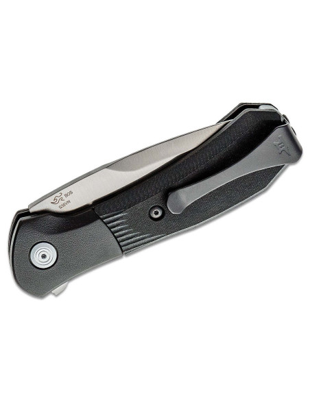 0722BKS1 Cuchillo plegable BLACK BUCK SPITFIRE con mango de aluminio de 11cm