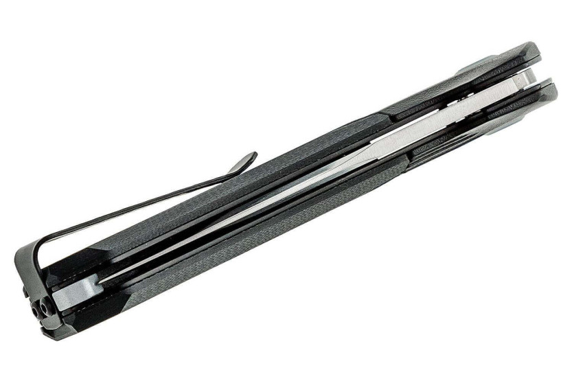 0722BKS1 Cuchillo plegable BLACK BUCK SPITFIRE con mango de aluminio de 11cm