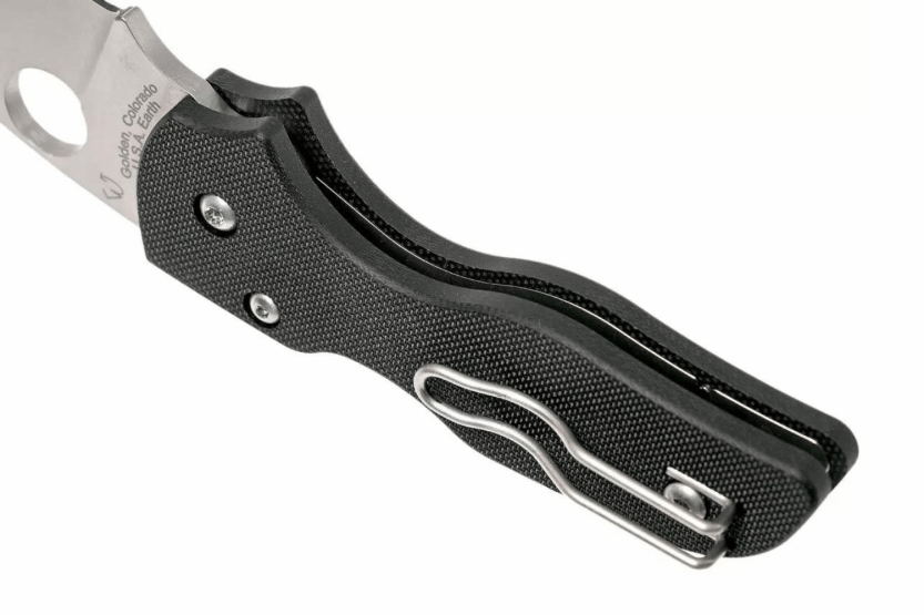 Spyderco Lil'Native C230GP folding knife Black G10 handle 8.9cm