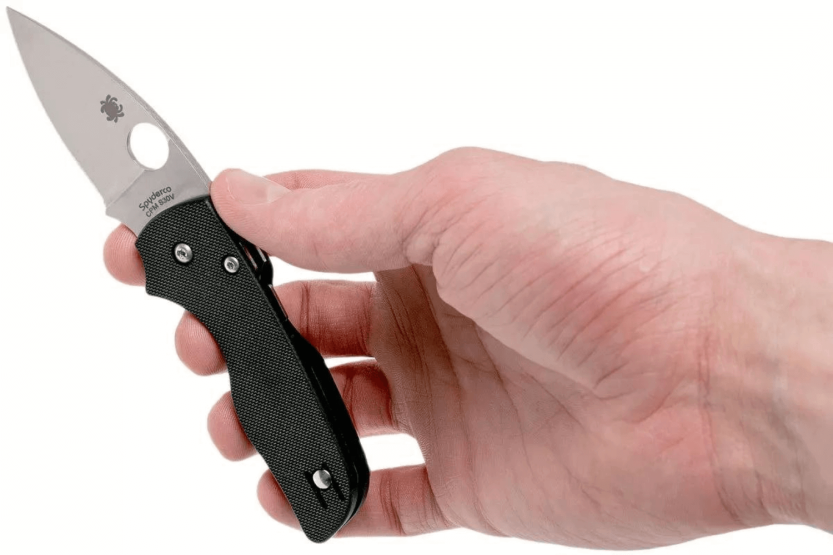 Spyderco Lil'Native C230GP taittoveitsi Musta G10 kahva 8.9cm